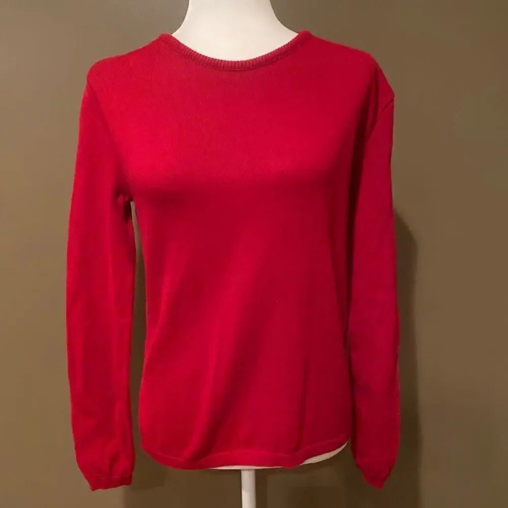 Pierre Cardin Red Sweater - Picture 2 of 10